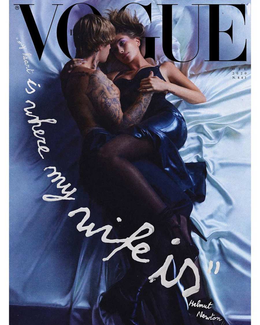 Justin Bieber and Hailey Baldwin Cover 'Vogue Italia' — and It's Hot!