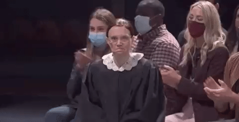 Kate McKinnon Pays Sweet Tribute to Ruth Bader Ginsburg on 'SNL' Premiere