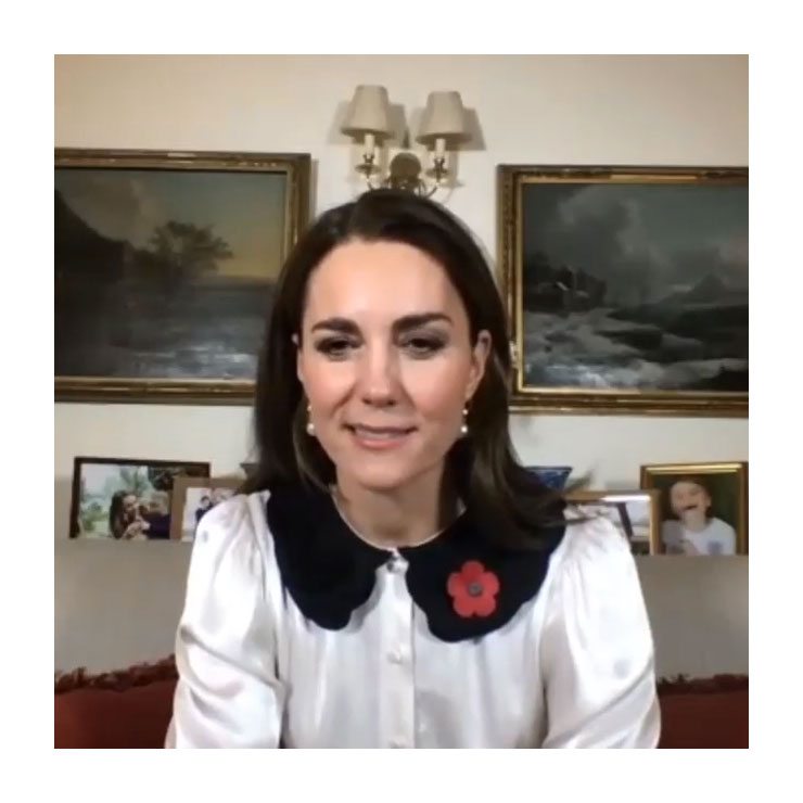 Duchess Kate Gives Fans a Glimpse Inside Her Kensington Palace Home During a Virtual Chat Catherine Duchess of Cambridge Kate Middleton