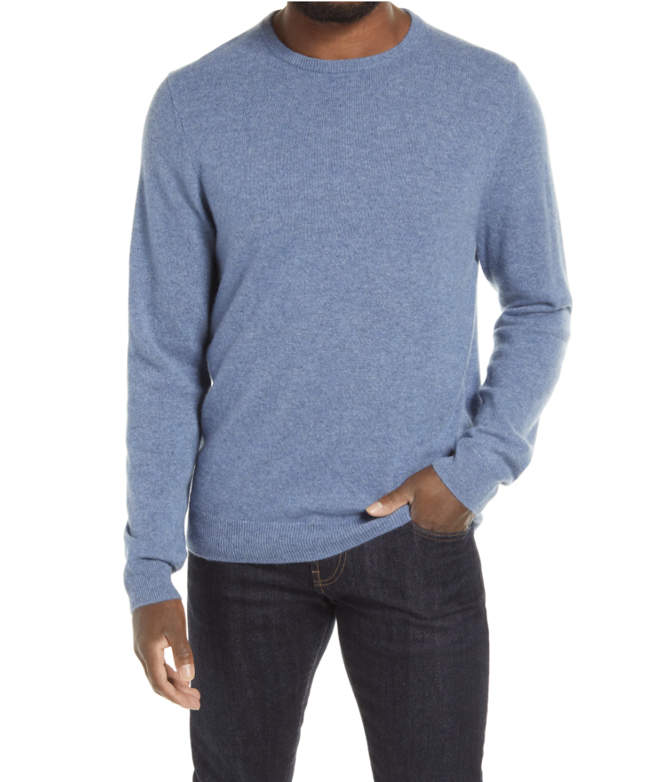 Nordstrom-Men's-Shop-Cashmere-Crewneck-Sweater