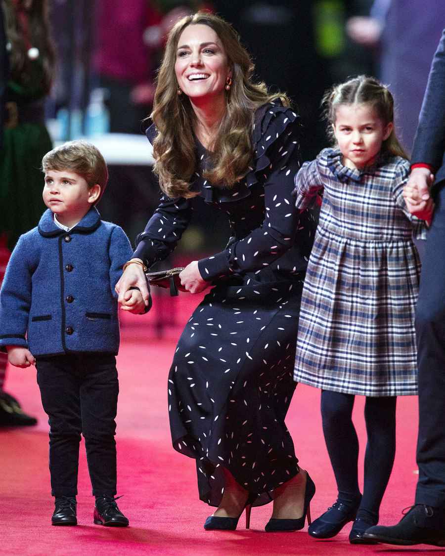 Prince George Princess Charlotte and Prince Louis Walk Their First Red Carpet