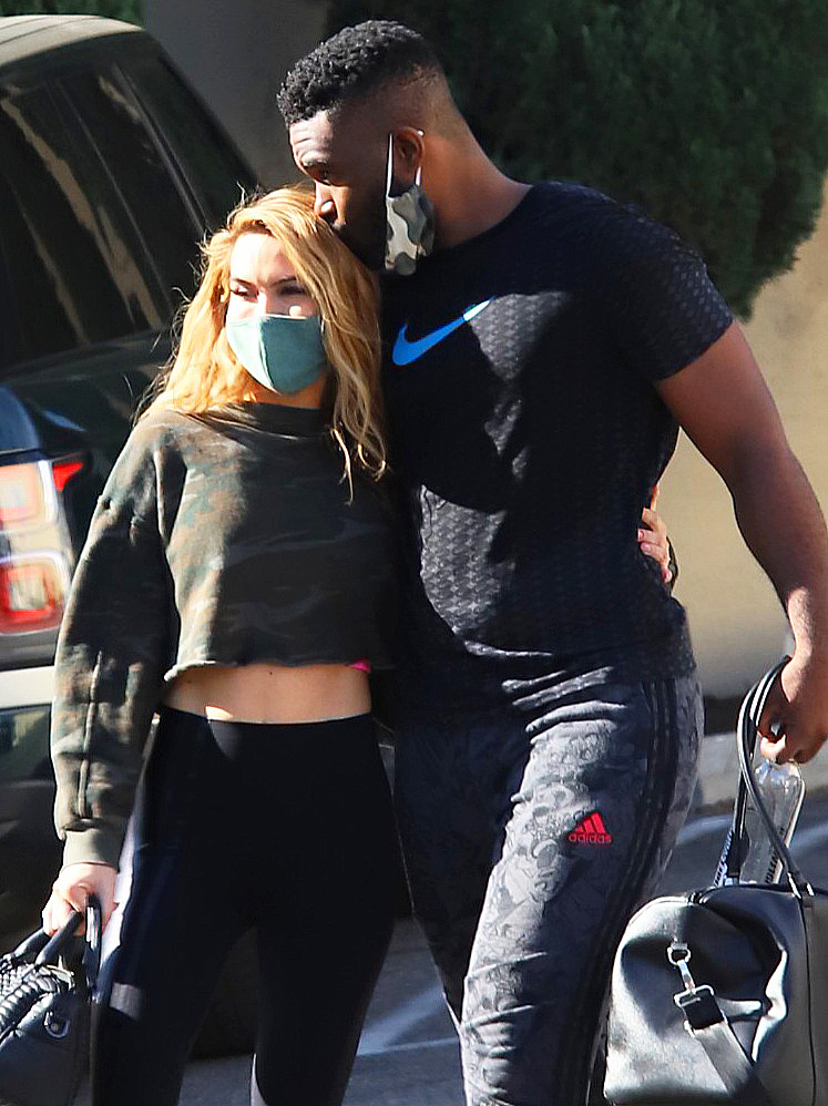 Chrishell Stause and Keo Motsepe’s Relationship Timeline December 2020 workout pda