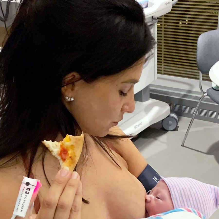‘Our 1st Meal Together'! See Hilaria Baldwin’s Nursing Pics With 5 Kids