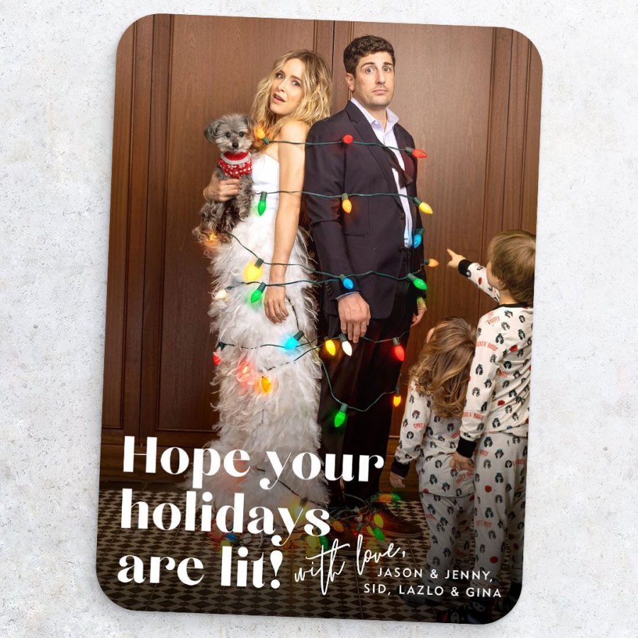 Jason Biggs Best Celebrity Holiday Cards Through the Years
