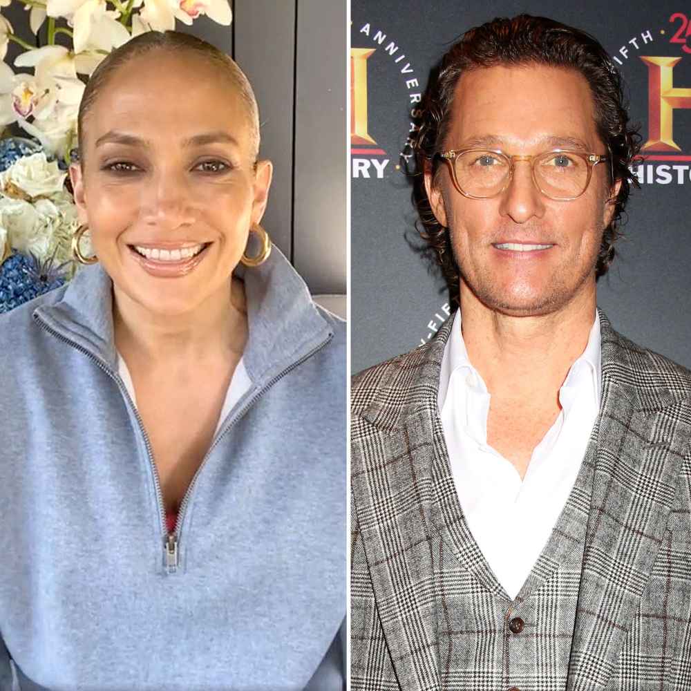 Jennifer Lopez Recalls Kissing Matthew McConaughey The Wedding Planner