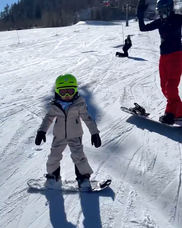 Kylie Jenner Showcases 'Little Pro' Stormi's Snowboarding in Sweet Video