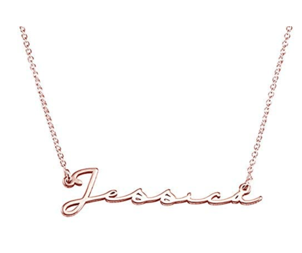 MyNameNecklace Personalized Signature Handwritten Style Name Necklace