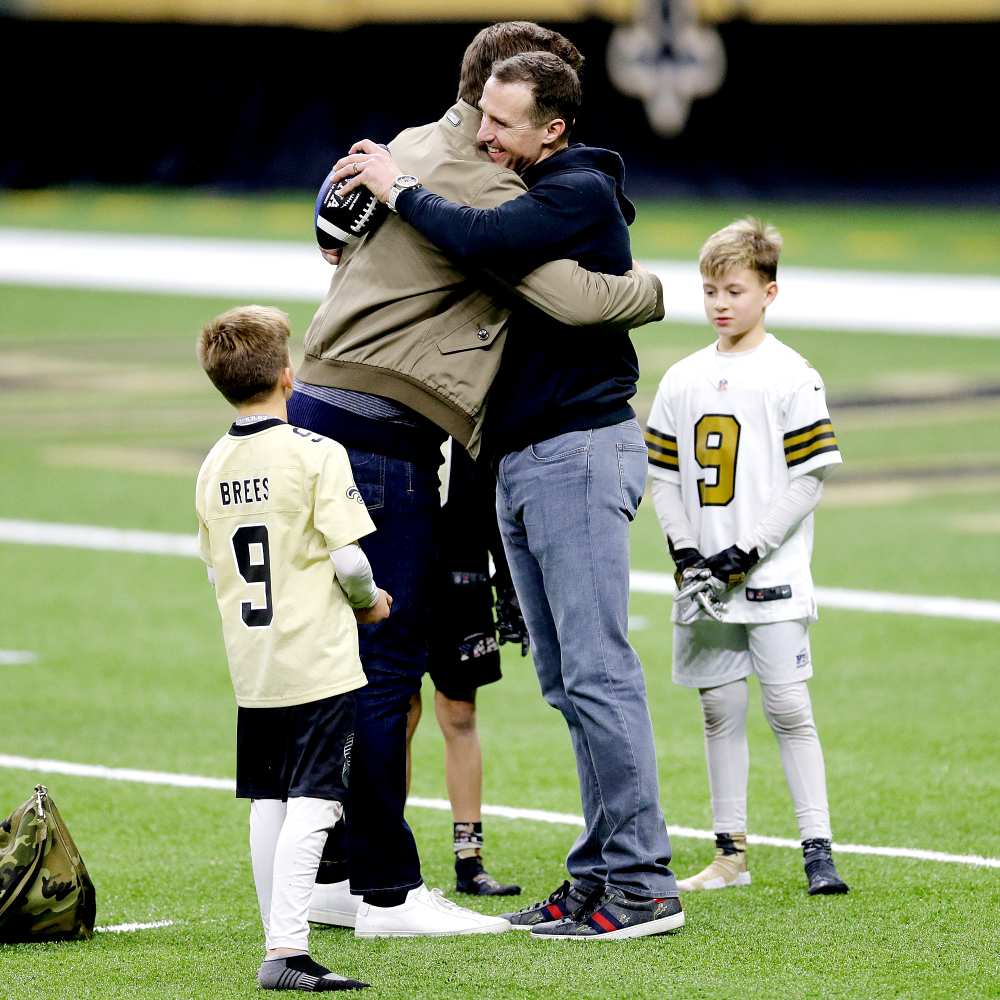 See Tom Brady Drew Brees Sweet Moment With Their Kids After Playoffs Game