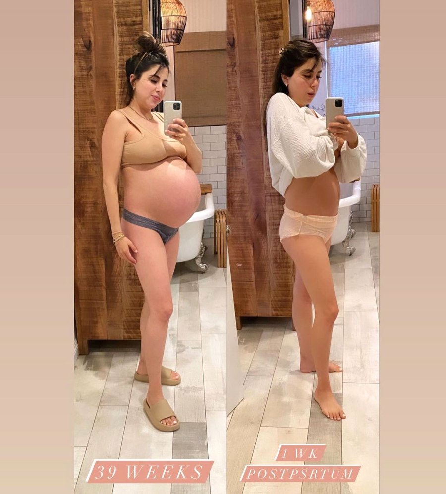 Daniella Monet Postpartum Bodies Days After Birth