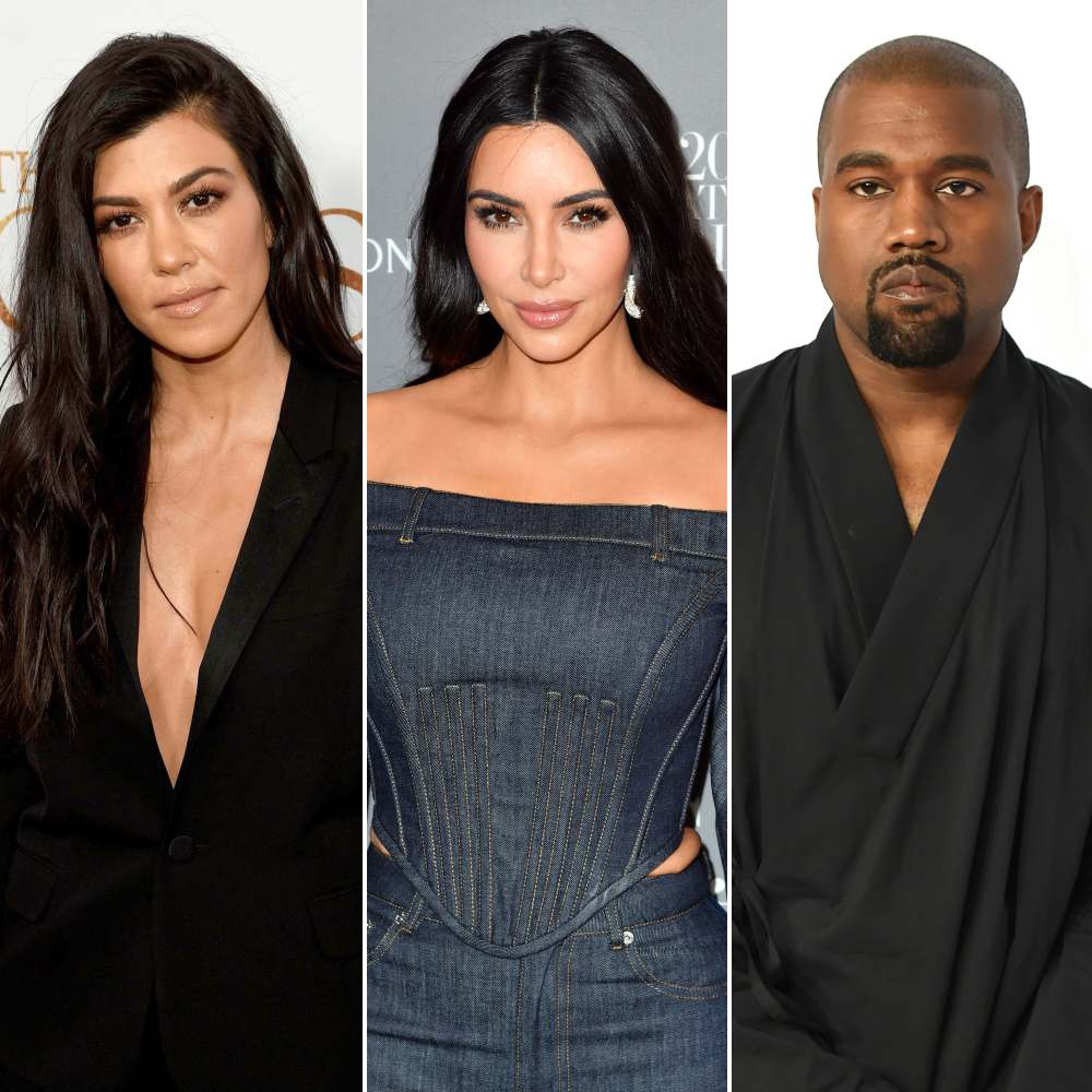 Kourtney Kardashian Is ‘Trying Really Hard to Be There’ for Kim Kardashian Amid Kanye West Divorce