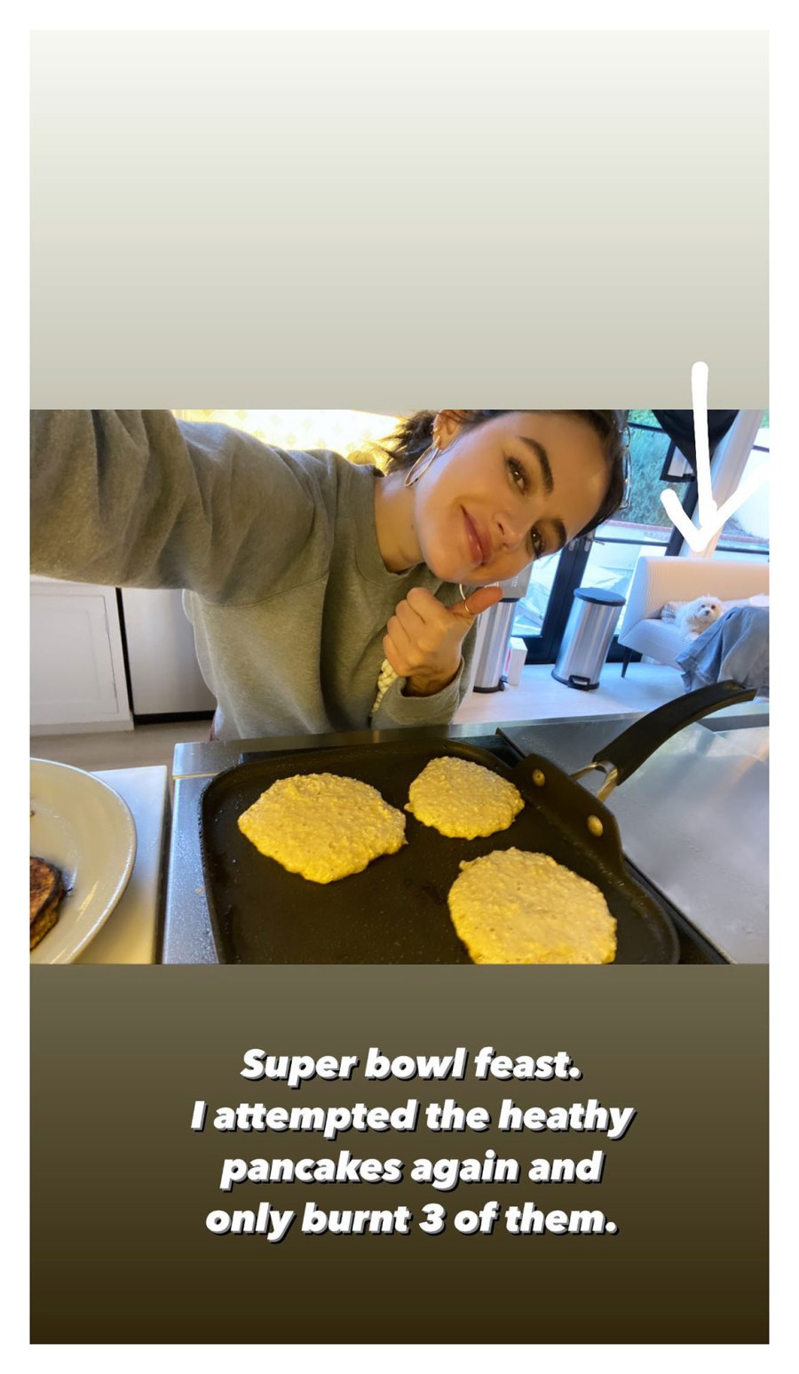 Lucy Hale What Stars Ate on Super Bowl Sunday