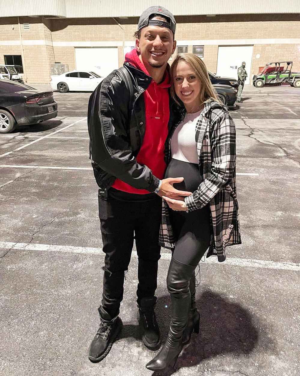 Patrick Mahomes Pregnant Fiancee Brittany Matthews Slams ESPN Over Corny Super Bowl 2021 Tweets