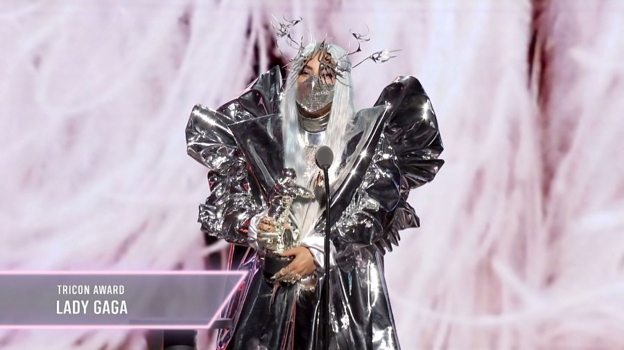 August 2020 Lady Gaga 2020 VMAs Tricon Award
