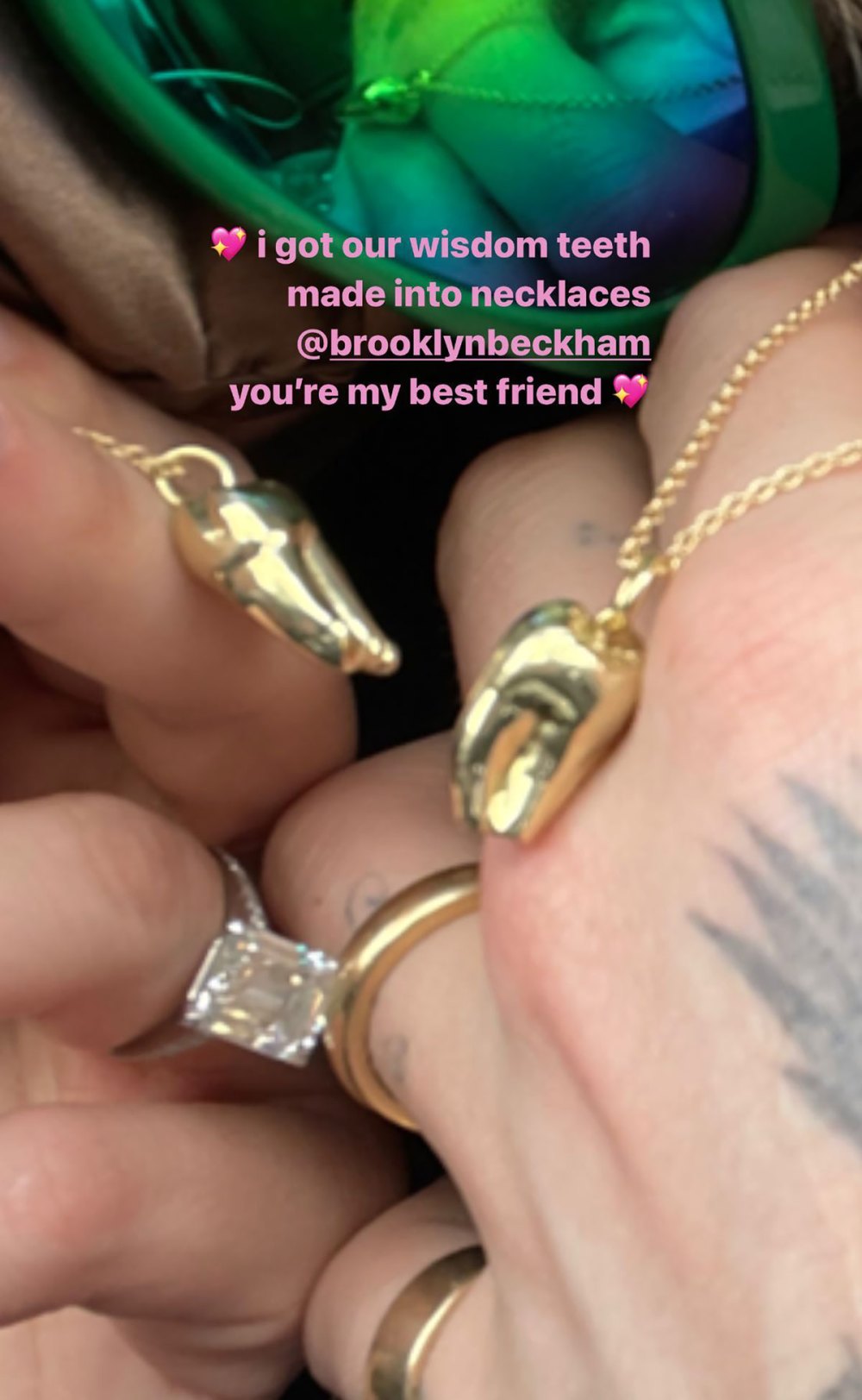 Brooklyn Beckham, Nicola Peltz Get Matching ‘Wisdom Teeth’ Necklaces