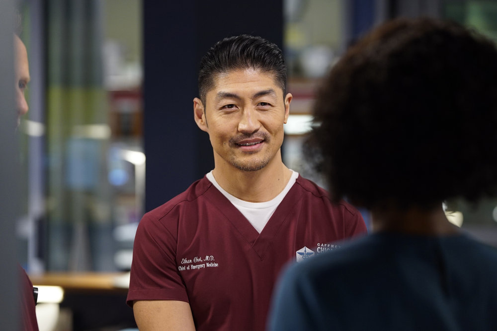 Chicago Med Brian Tee on April Ethan Relationship