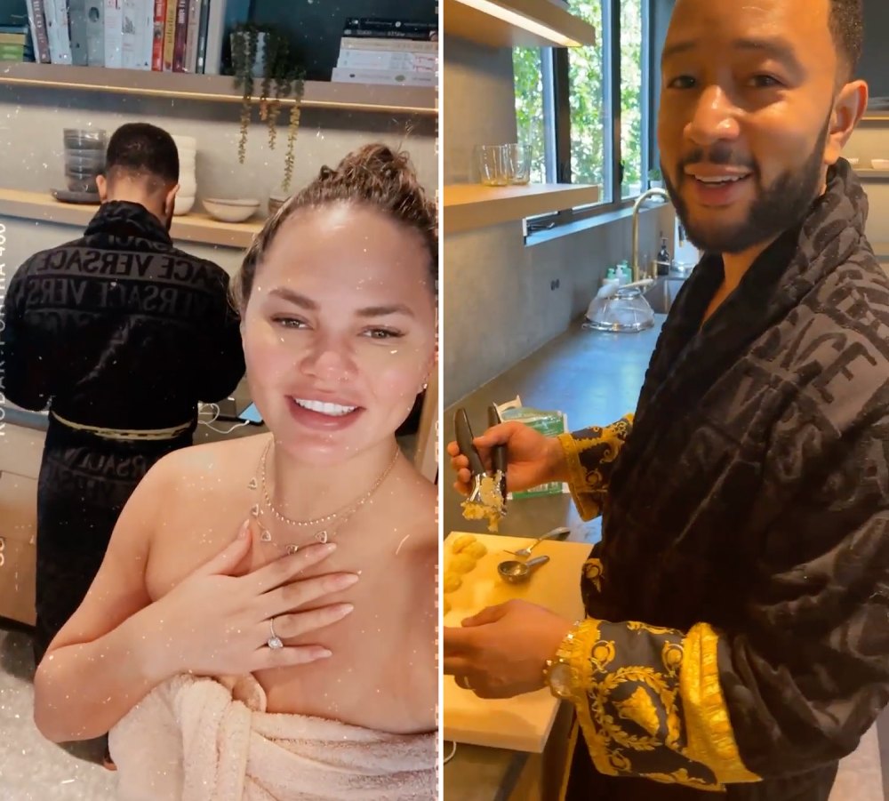 Chrissy Teigen Jokingly Calls Out John Legend’s Grammys Speech 1