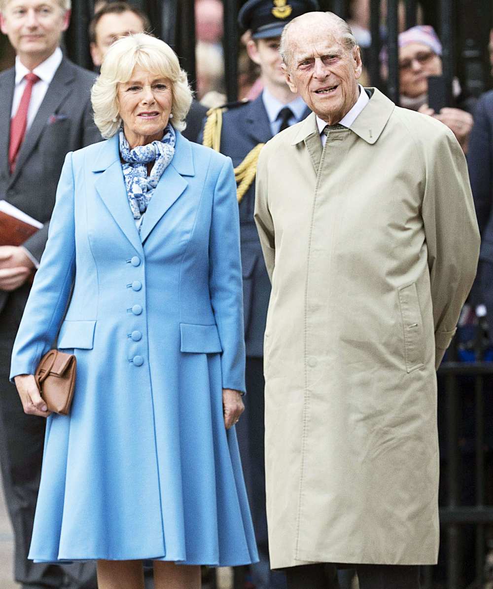 Duchess Camilla and Prince Philip attend Queen Elizabeth 90th birthday celebrations Duchess Camilla Says Prince Philip Is Slightly Improving Amid Hospitalization