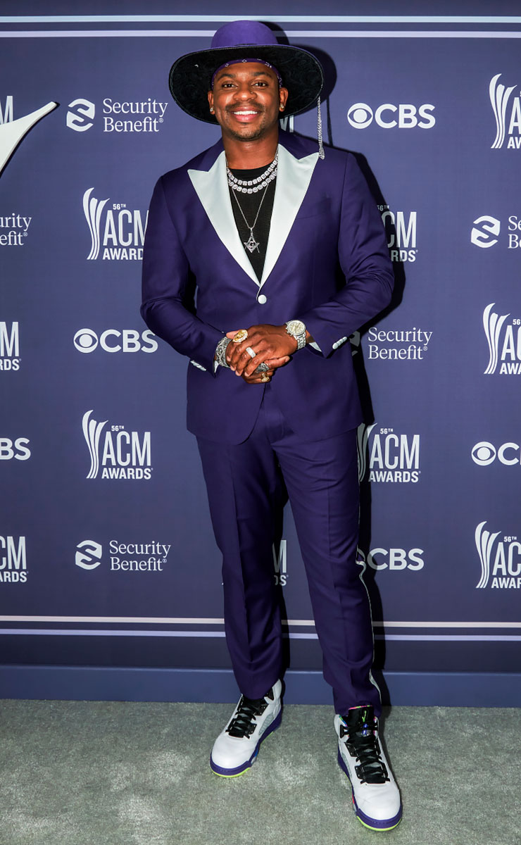 Academy of Country Music Awards Red Carpet Arrivals - Jimmie Allen