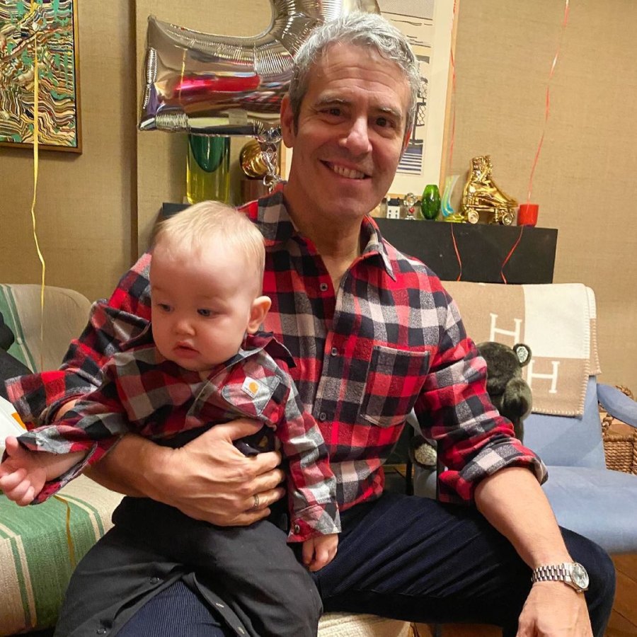 Andy Cohen Matches Anderson Cooper’s Son While Celebrating 1st Birthday