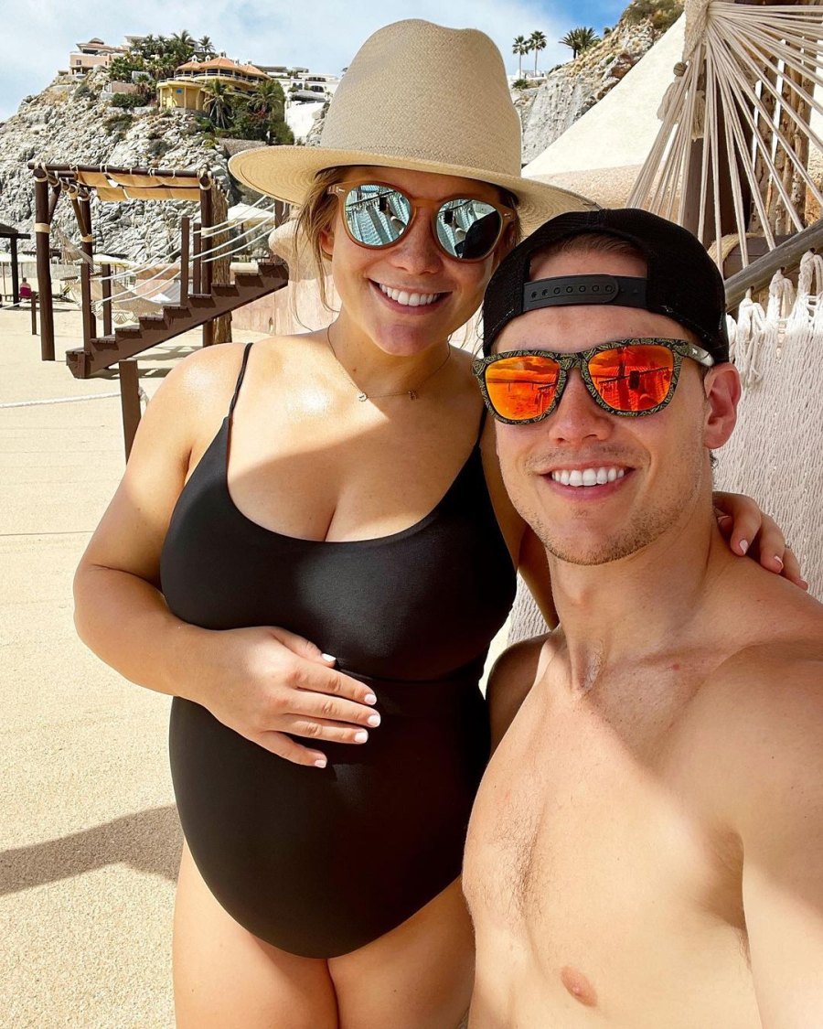 Bathing Suit Bump! See Shawn Johnson East's Pregnancy Pics Memory Lane