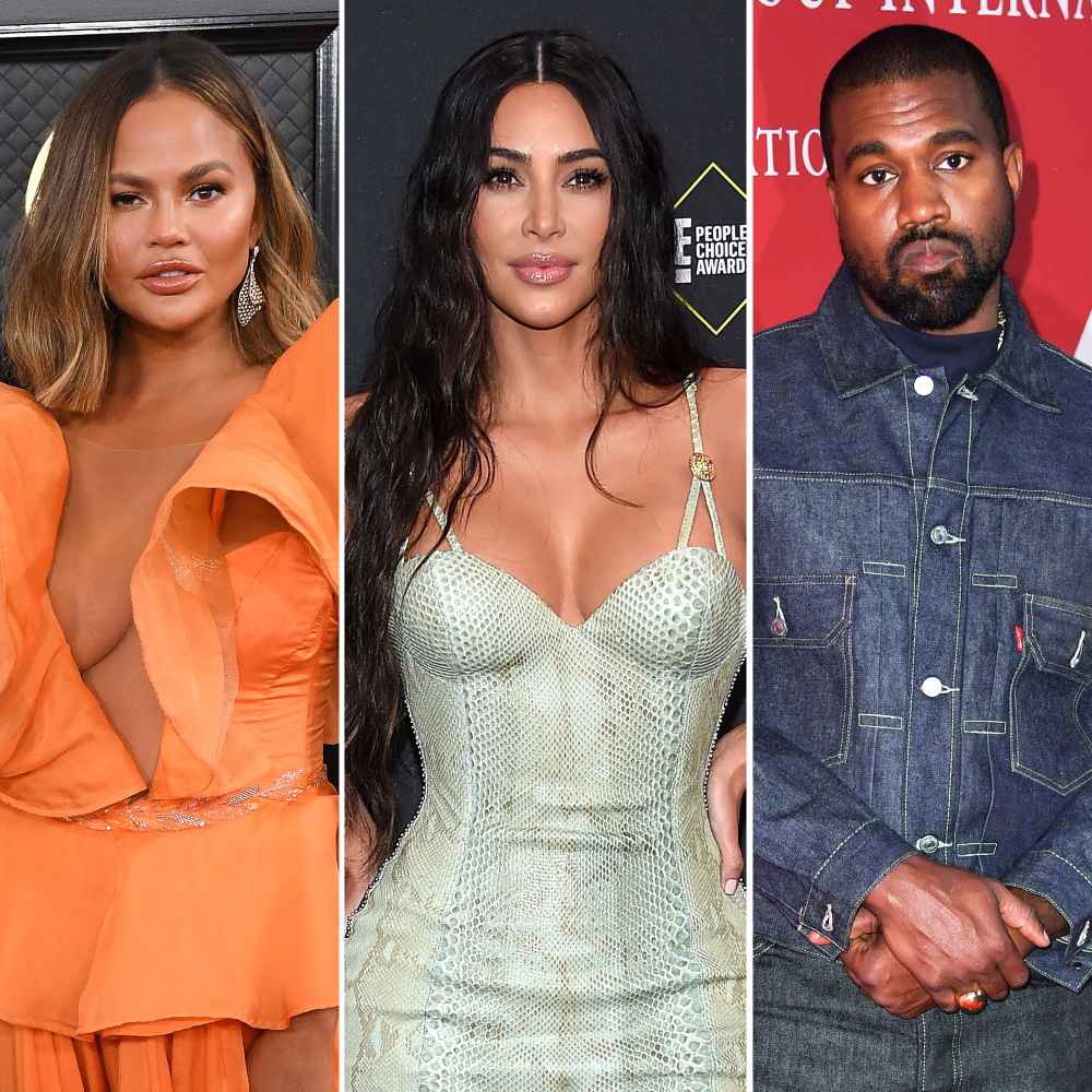 Chrissy Teigen Kim Kardashian Tried Her Best in Kanye West Marriage