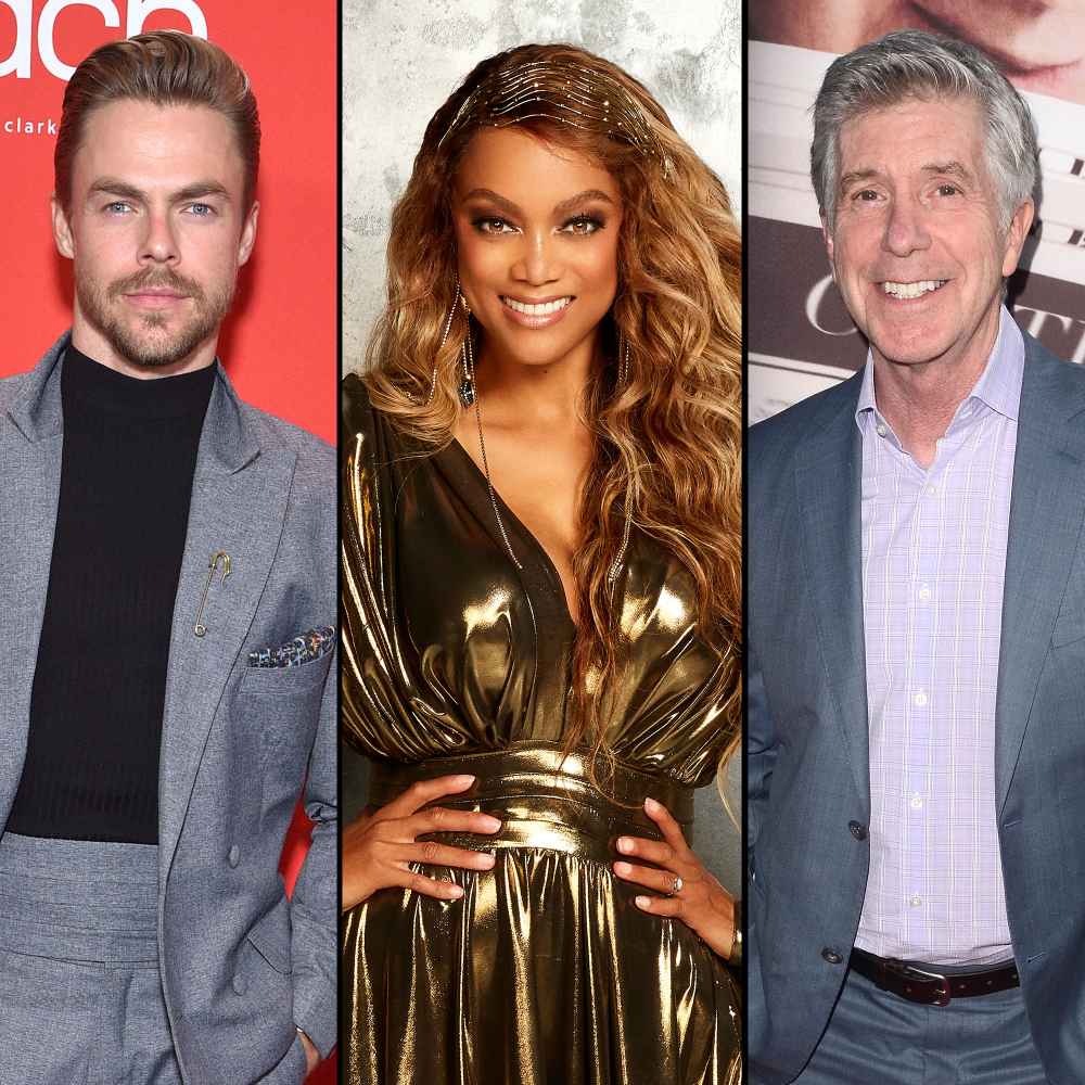 Derek Hough Thinks Tyra Banks Did a Phenomenal Job Hosting DWTS But Will Always Support Tom Bergeron