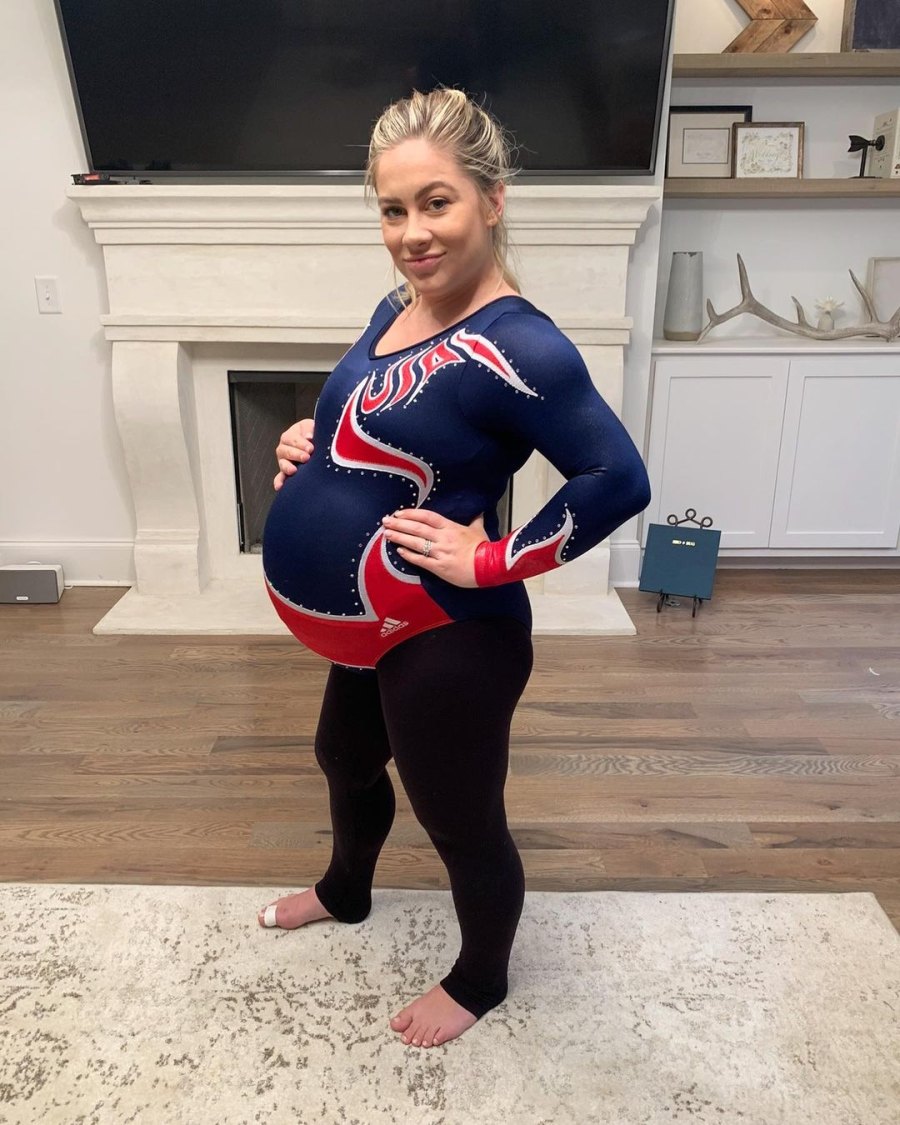 Pregnant Shawn Johnson Wears Olympic Leotard: I'm Ready for Tokyo 2021