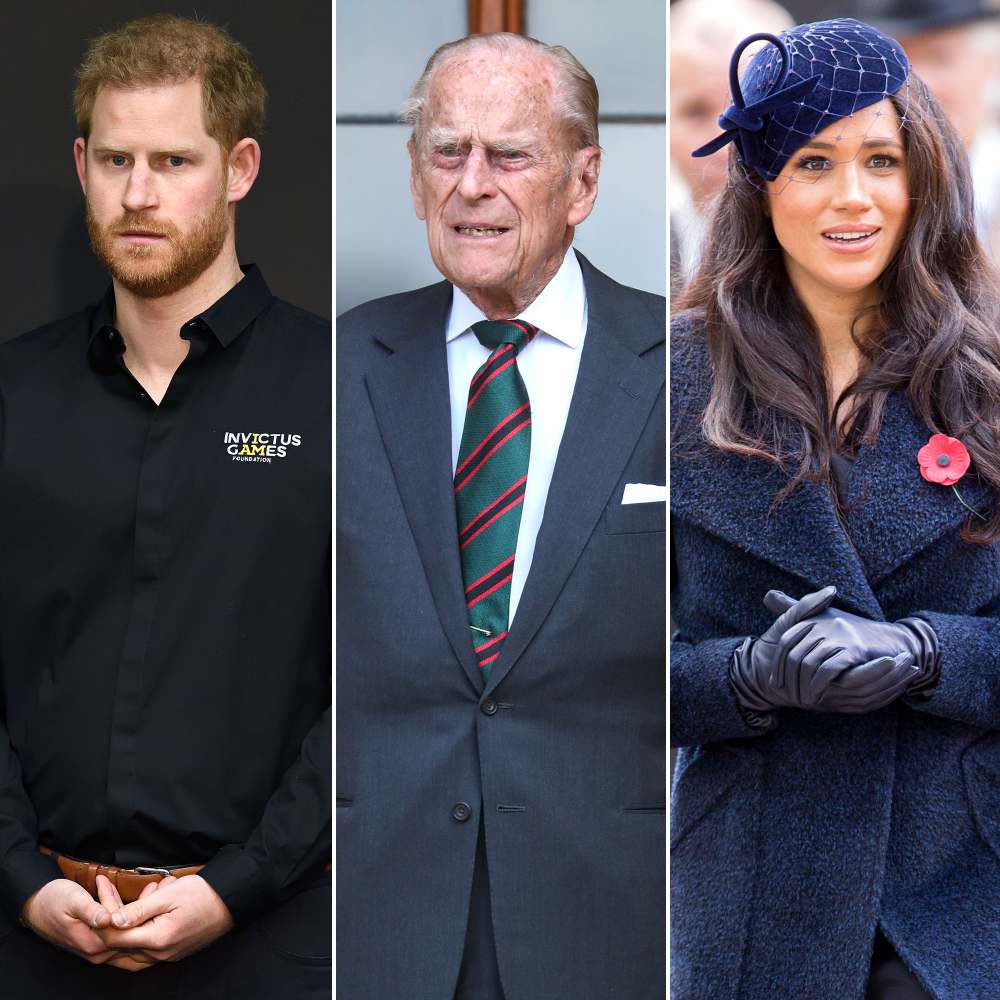 Prince Harry Will Attend Prince Philip's Funeral Without Pregnant Meghan Markle