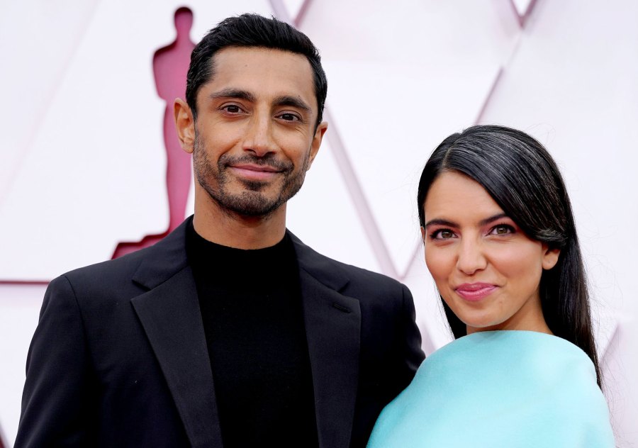 Riz Ahmed Wife Fatima Farheen Mirza Make Red Carpet Debut Oscars 2021