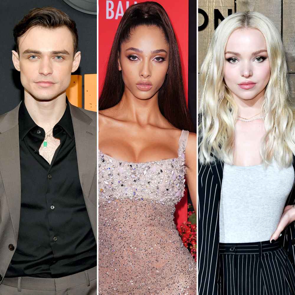 Thomas Doherty Yasmin Wijnaldum Get Cozy After Dove Cameron Split