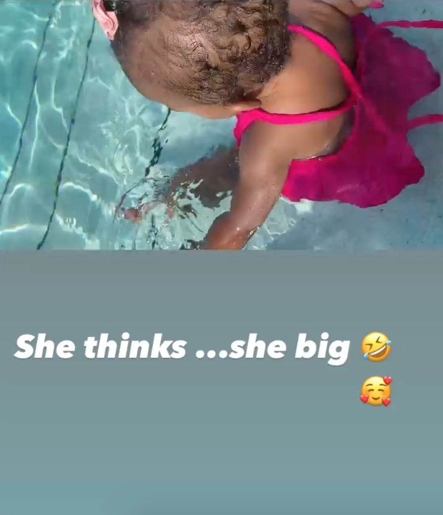 Celebrity Parents Teaching Their Babies to Swim Anny Francisco
