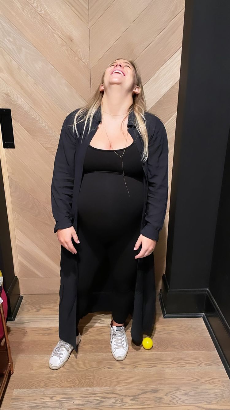 Pregnant Shawn Johnson East's Baby Bump Album