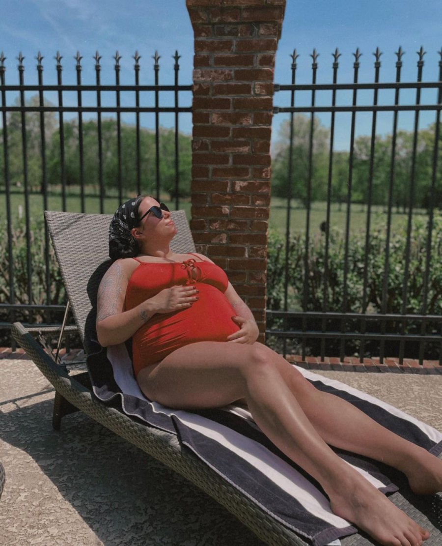 Pregnant Stars' Bathing Suit Bumps Stella McBride