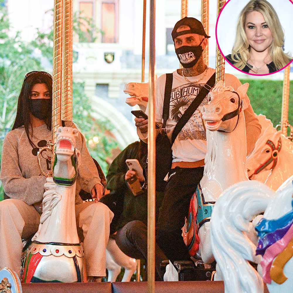 Travis Barker Kourtney Kardashian Go Disneyland Amid Shanna Drama