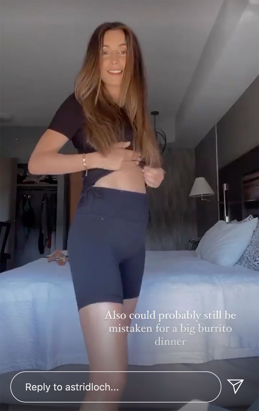 Bachelor’s Pregnant Astrid Loch Shows Baby Bump Progress: I’ve ‘Popped’