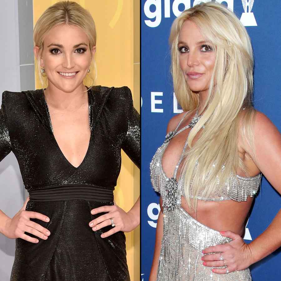 2021 Britney Spears Sister Jamie Lynns Relationship Through Years