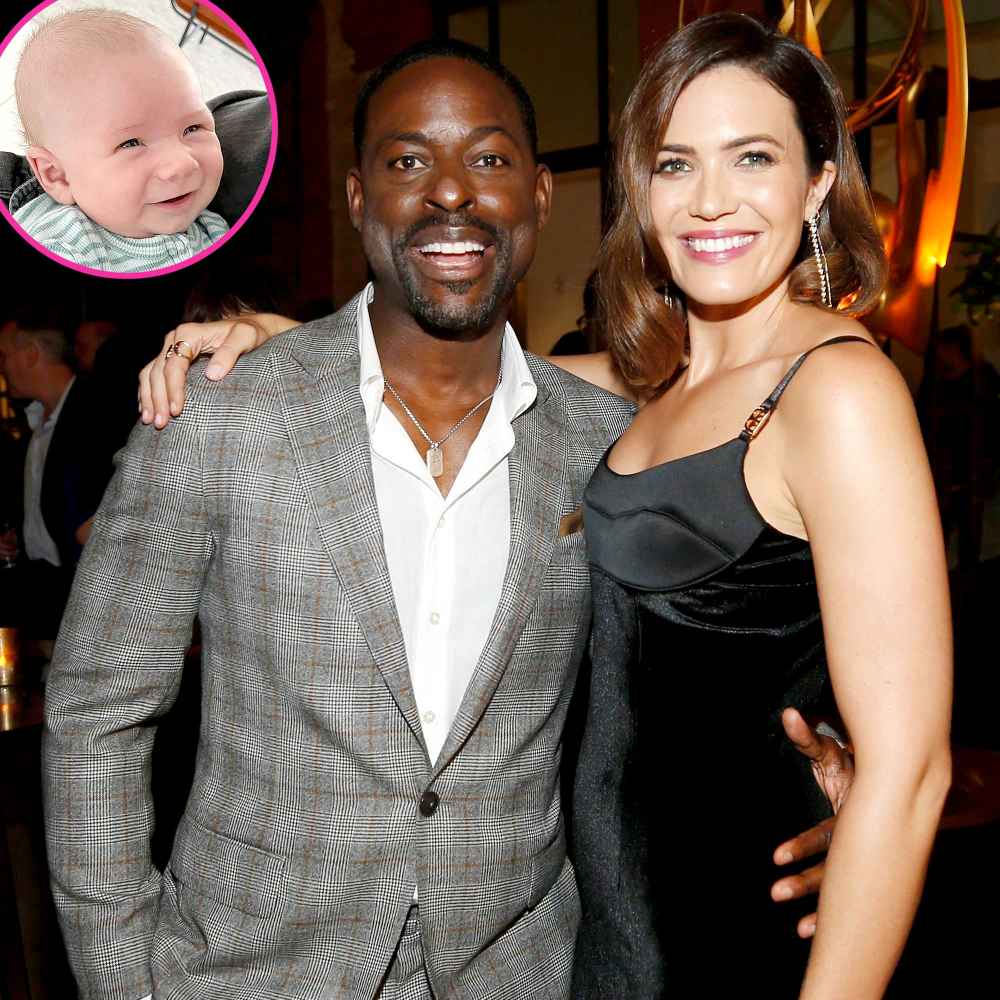 Mandy Moore Son Gus Meets Her This Is Us Costar Sterling K Brown