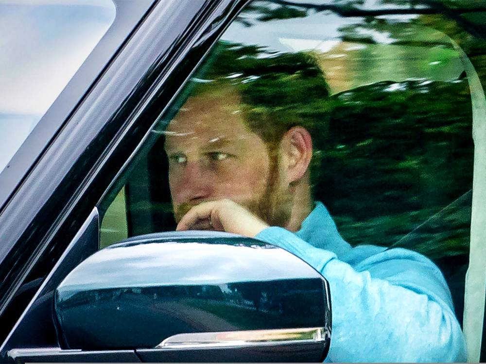 Prince Harry Spotted in London Ahead of Statue Unveiling