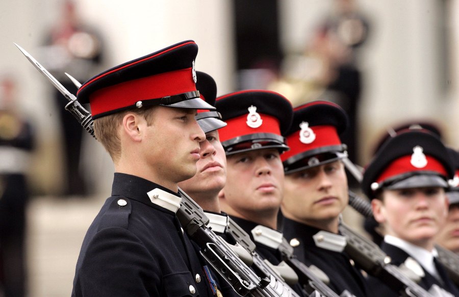 Royal Military Academy Sandhurst 2006 Prince William Through the Years