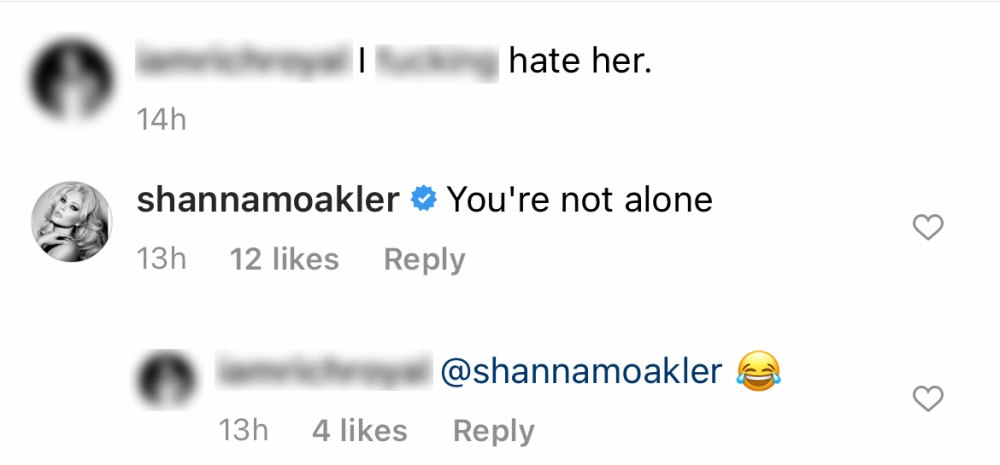 Shanna Moakler Implies She "F—king Hates" Kim Kardashian With Pointed Comment