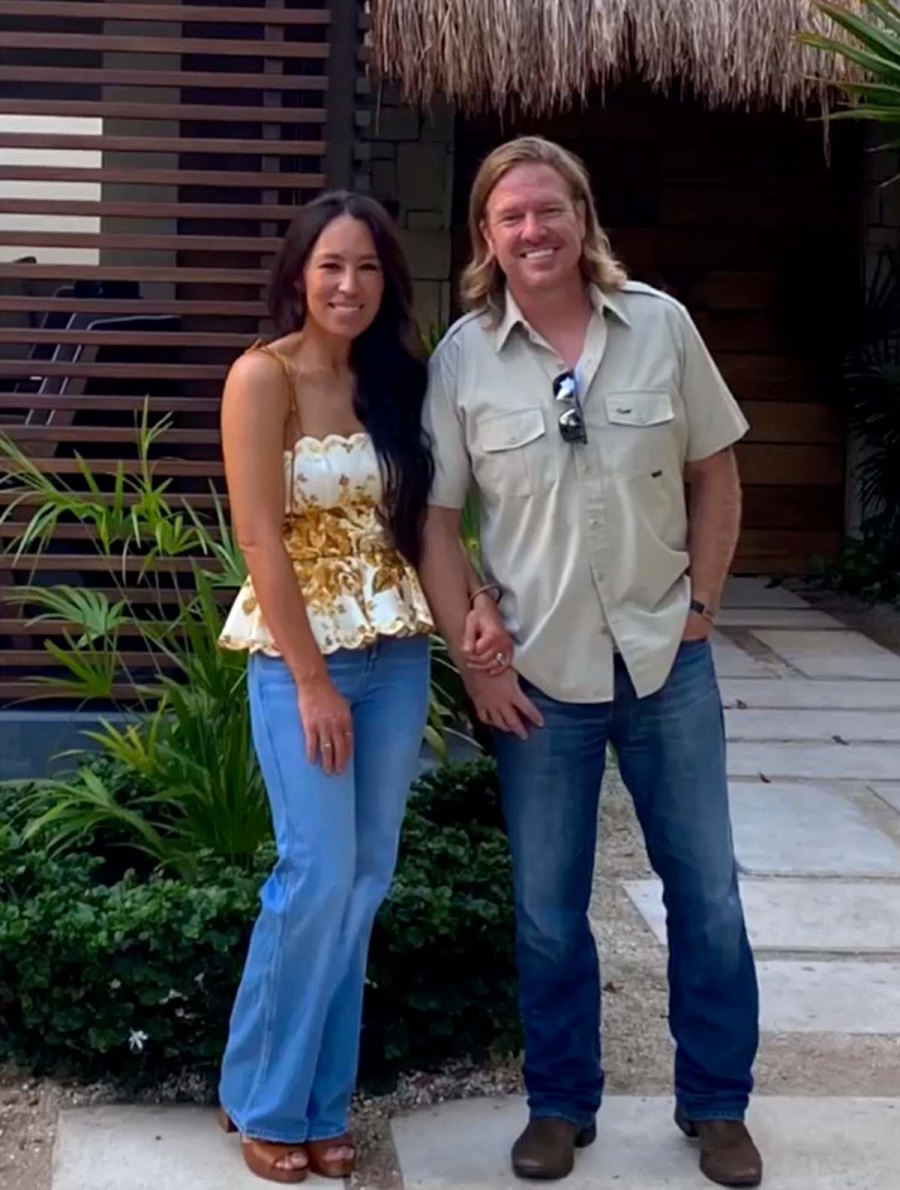 Vacation Pics Chip Joanna Gaines Celebrate 18th Anniversary With Mexican Trip