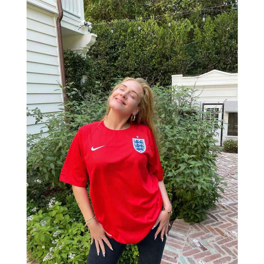 Adele Glows in New Photo As She Praises England After Euro 2020 Loss