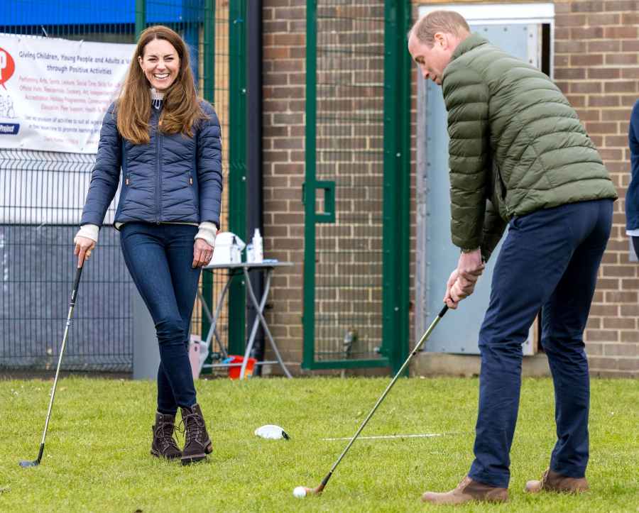Golfing Goof April 2021 Every Time Prince William and Duchess Kate Were Like Every Other Couple