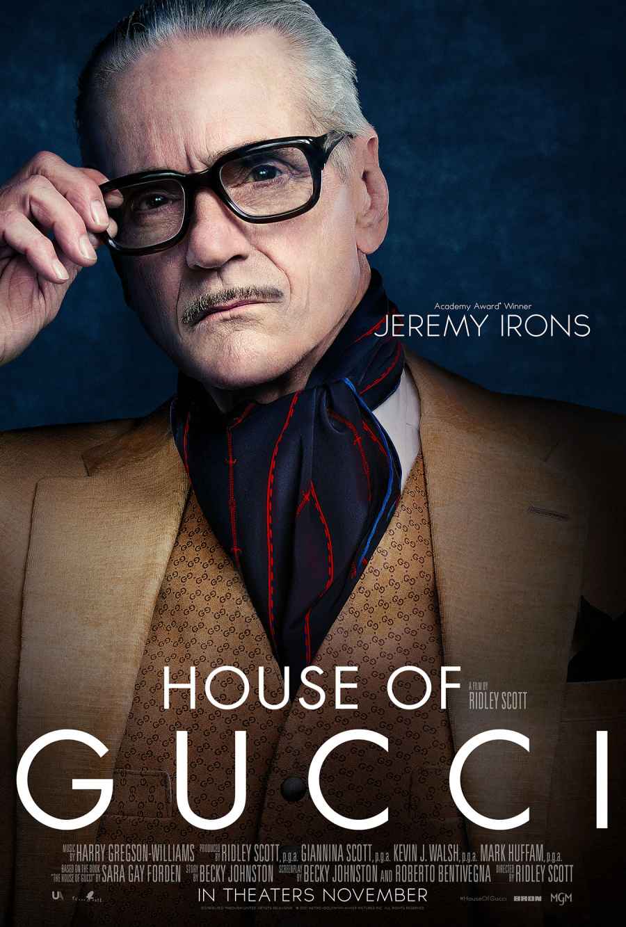 House of Gucci Character Poster Jeremy Irons