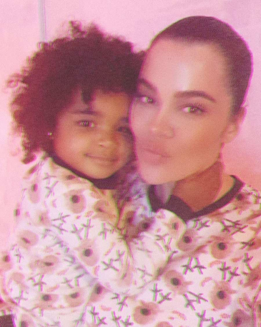 Khloe Kardashian Her Daughter True Adorable Matching Moments Over Years