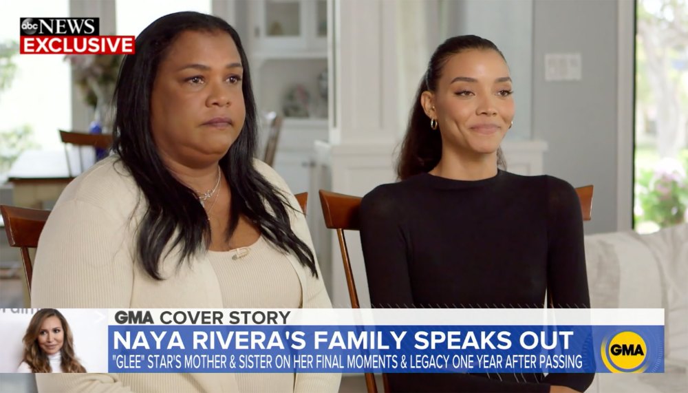 Naya Rivera's Mom Reflects on Final Conversation With Late Actress