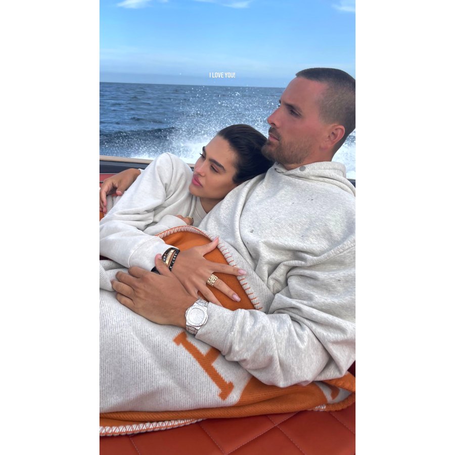 Scott Disick Cozies Up With Amelia Hamlin, Daughter Penelope on Weekend Boat Trip: See Pics