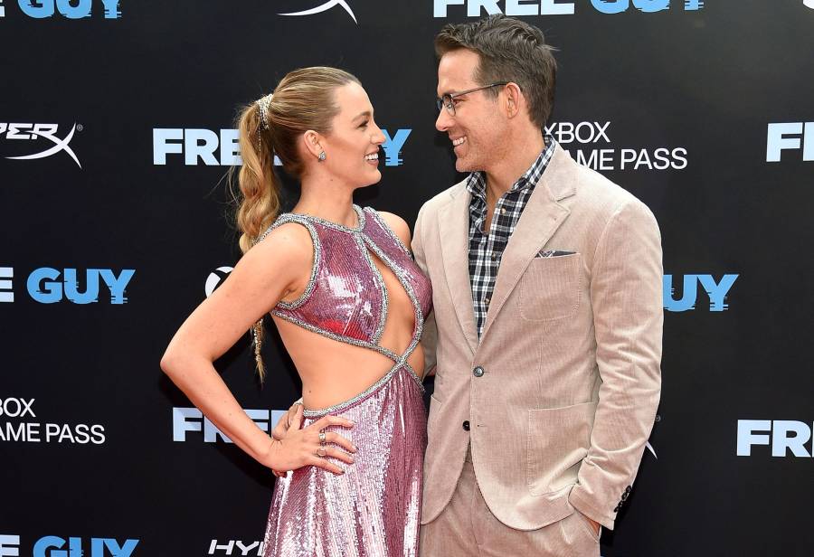 Blake Lively and Ryan Reynolds Are the Definition of Couple Goals on Free Guy Red Carpet 2