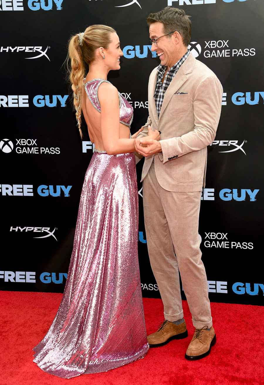Blake Lively and Ryan Reynolds Are the Definition of Couple Goals on Free Guy Red Carpet 3