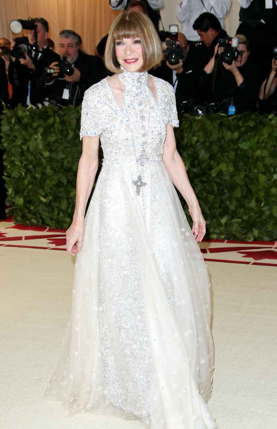 Looking Back at Anna Wintour's Most Memorable Met Gala Looks Through the Years: Pics
